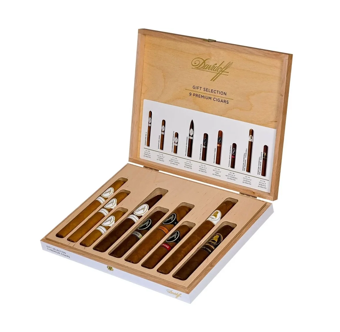 davidoff-gift-selection-9-lu-premium-puro-73915722-sw1156sh1129 Davidoff Gift Selection 9'lu Premium Puro - Görsel 3
