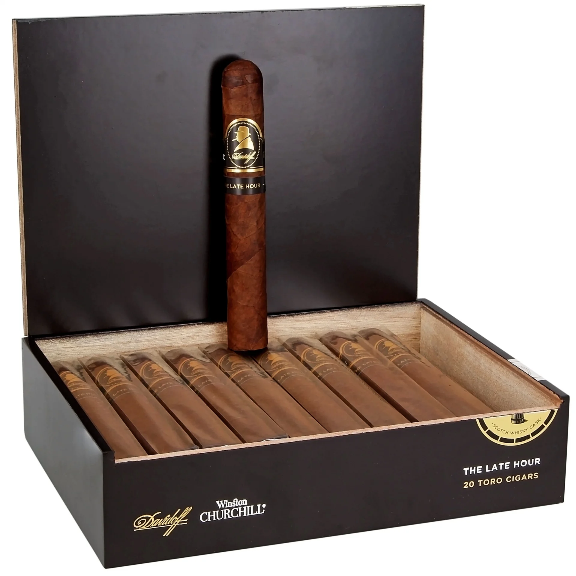 davidoff-winston-churchill-late-hour-toro-20-li-puro-9499462599575-sw3206sh3206 Davidoff Winston Churchill Late Hour Toro 20'li Puro - Görsel 1