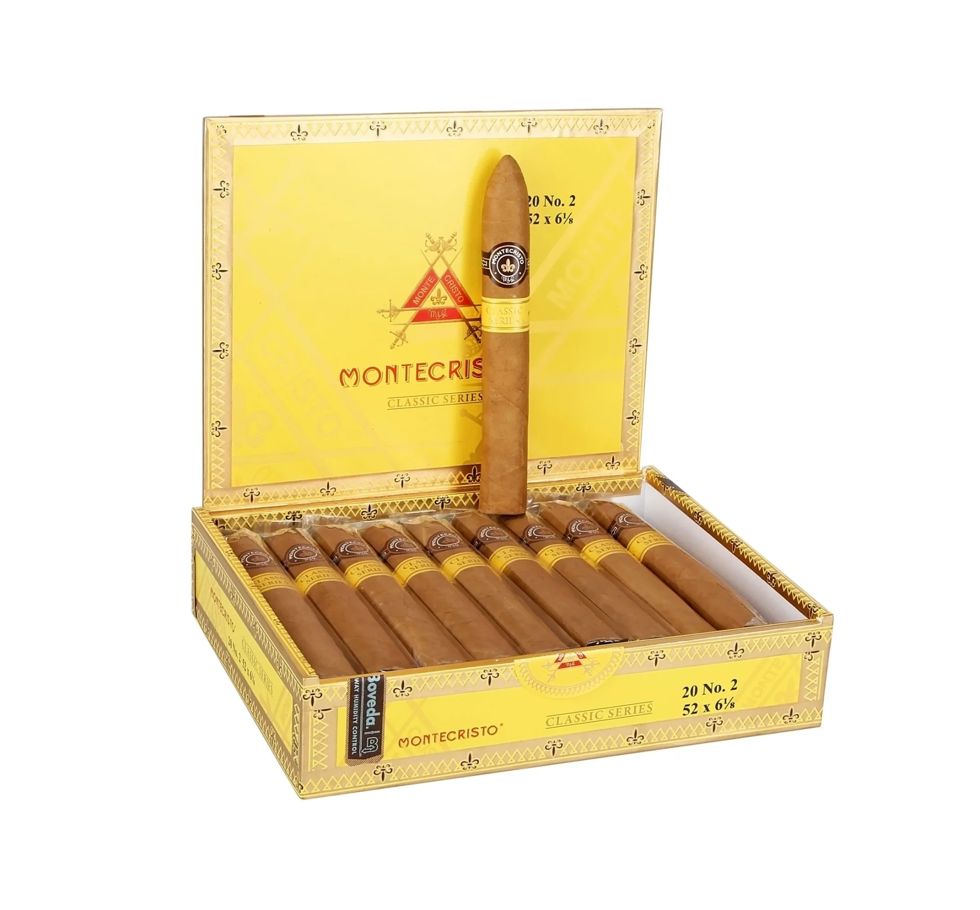 montecristo-classic-series-no-2-20-li-puro-39910267-sw2101sh1951 Montecristo Classic Series No:2 20'li Puro - Görsel 1