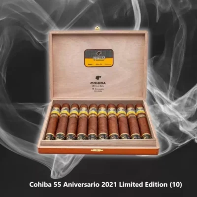 Cohiba 55 Aniversario Edición Limitada 2021 – 10’lu Puro