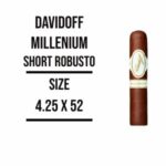 Davidoff Millennium Short Robusto 20'li Puro - Görsel 5