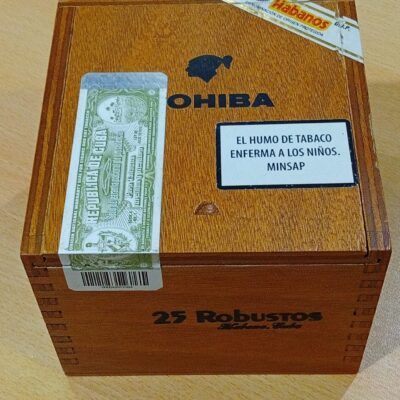Cohiba Robustos 25&rsquo;li Kutu Orjinal Freeshop &Uuml;r&uuml;n&uuml;