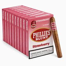 Phillies Blunt Strawberry Puro - Çilek Aromalı 1 Karton (10x5)