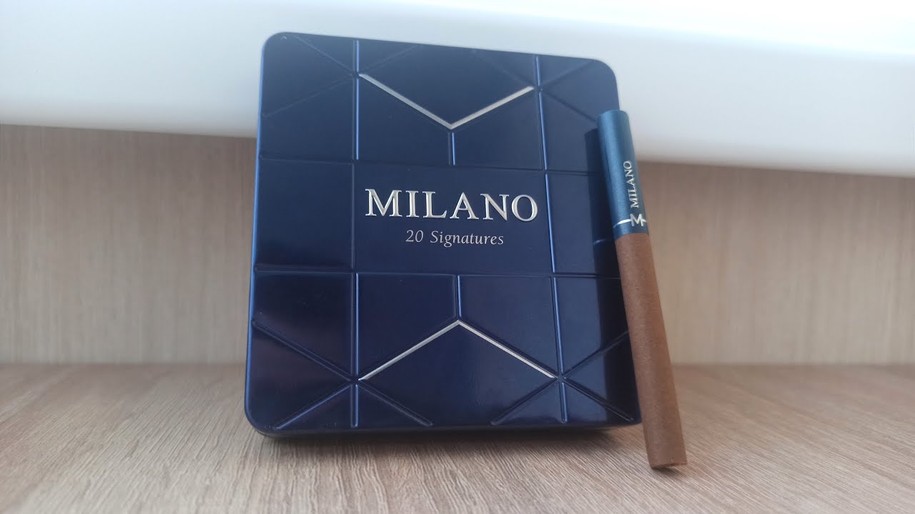 milano 20 signatures blu sigara ürün görseli 2
