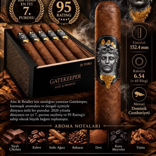 Alec & Bradley Gatekeeper Toro Puro – 20'li Kutu - Öne Çıkan Görsel